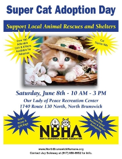 2nd Annual North Brunswick Humane Society Super Cat Adoption Day 2nd Annual North Brunswick Humane Society Super Cat Adoption Day
