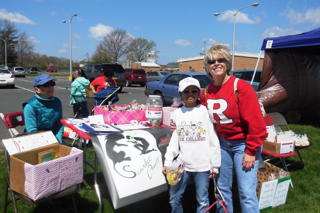 Bonita Craft Grant with Cook College graduate and her daughter